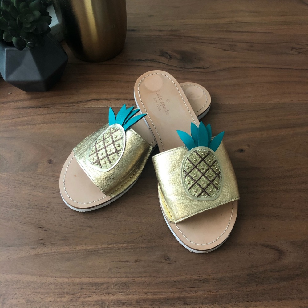 Kate Spade ‘Ibis’ Pineapple Flats Size 7.5